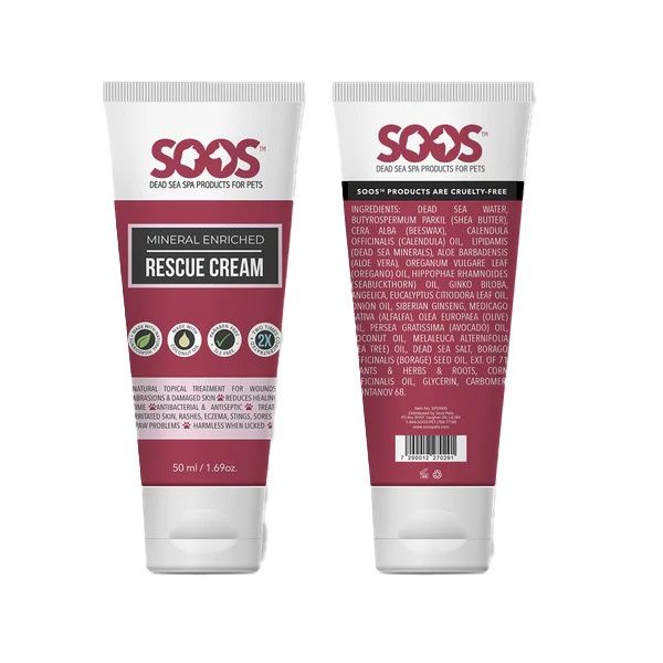 SOOS Pets -Soos Crème protectrice enrichie de minéraux 1,7 oz