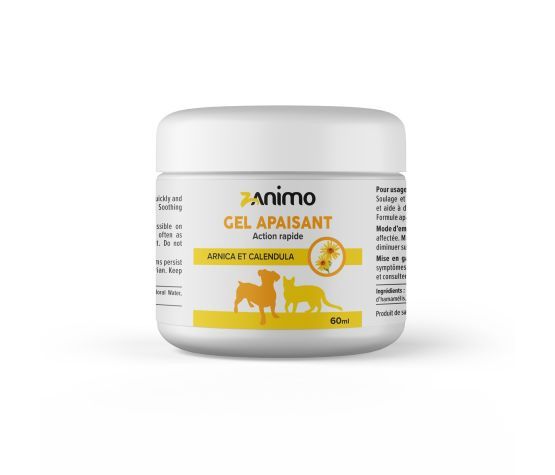 Zanimo-Gel Apaisant, Arnica Et Calendula, Pour Chien Et Chat, format: 60ml