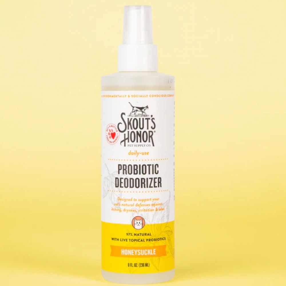 Skout&#39;s Honor -Désodorisant au probiotique pour chat 236ml