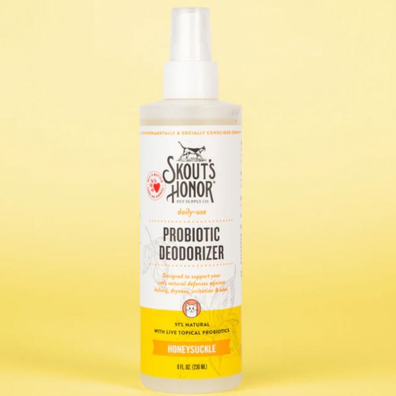 Skout's Honor -Désodorisant au probiotique pour chat 236ml