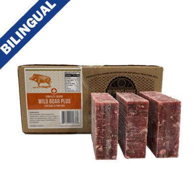 K9 Choice Foods - Wild Boar Plus - Wild Boar Formula with Vegetables - 20lbs