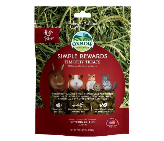 Oxbow Simple Rewards - Gâteries Pour Rongeur, Foin Timothy 1.4oz