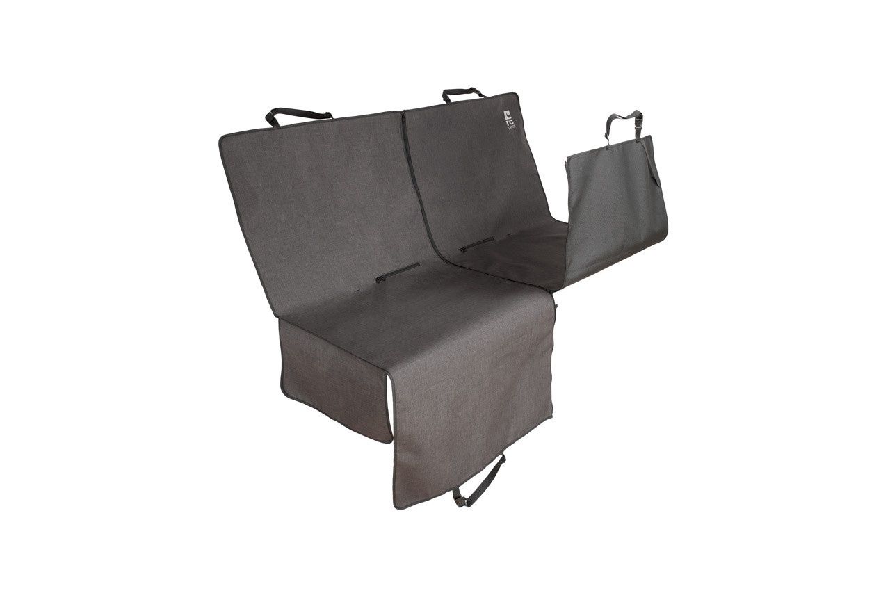 RCPets - Housse de banquette d&#39;auto Trekker (noir chiné)