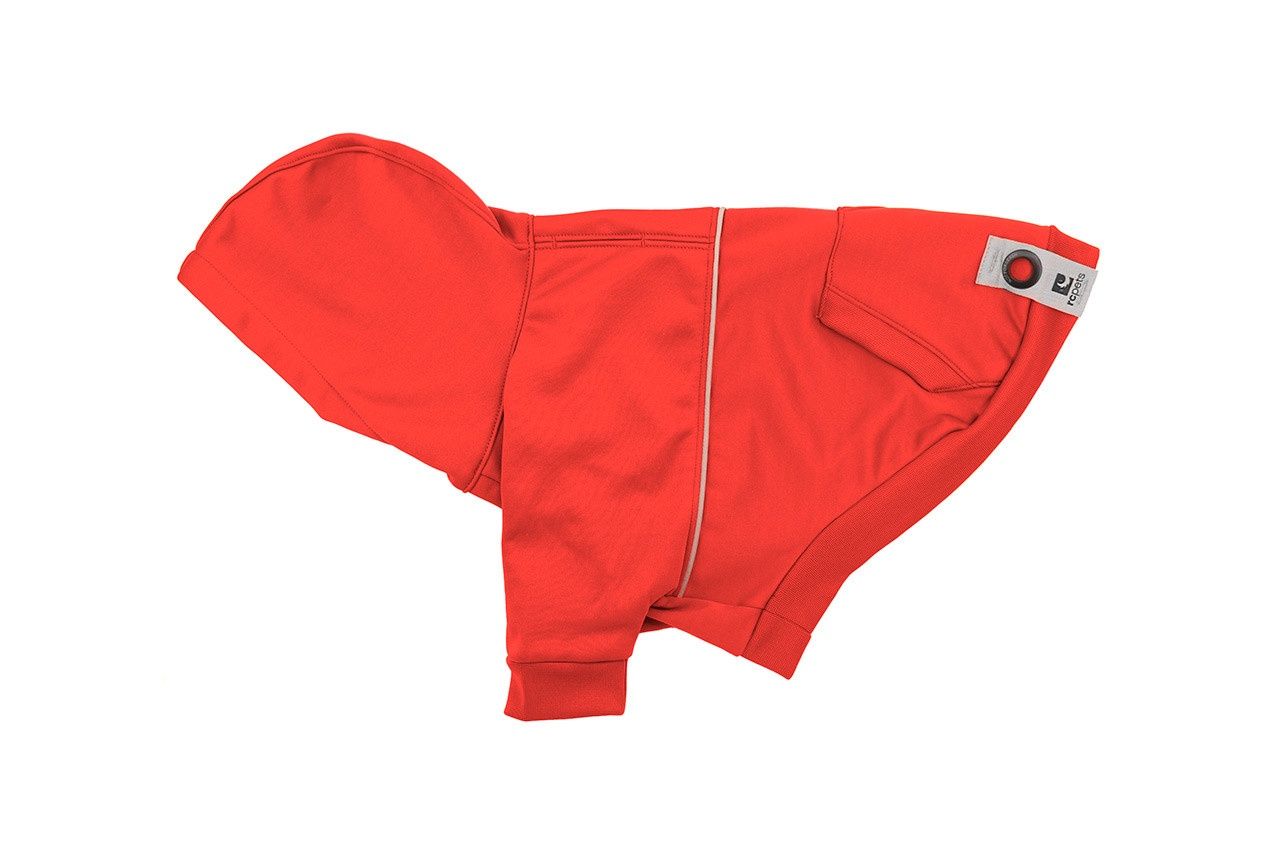 RCPets - Kangourou Revolve Hoodie, couleur: Baie de goji, taille: XX-Petit