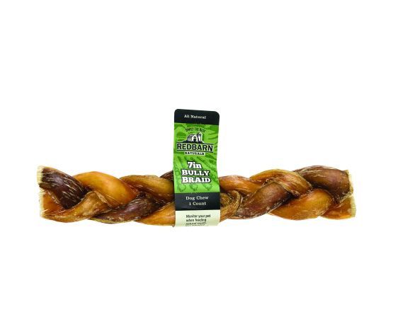 RedBarn -Bâtonnet De Boeuf Tressé Pour Chien 5''
