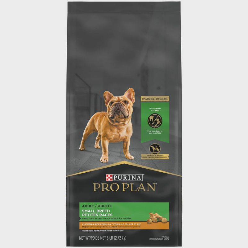 ProPlan - Adulte, Petites Races, Bouchées à la viande, Poulet &amp; Riz