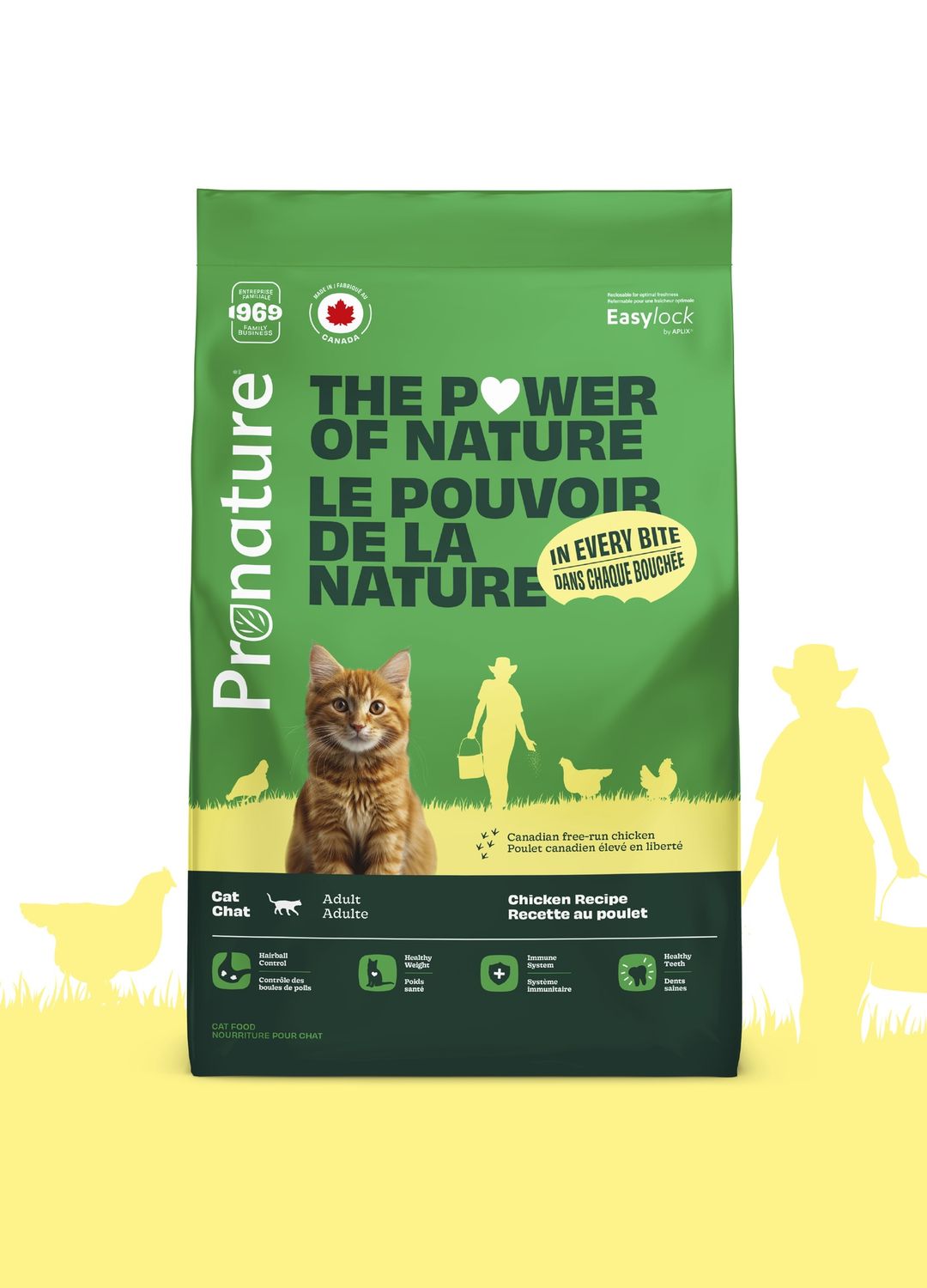 Pronature Original- Nourriture Pour Chat - Poulet, format: 10kg