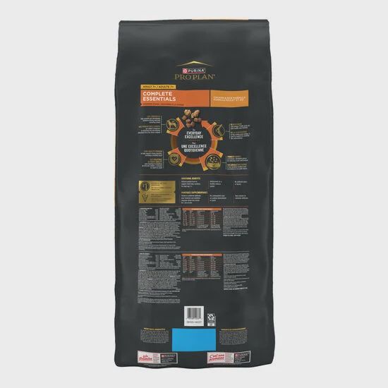 ProPlan - Adulte 7+, Complete Essentials, Poulet &amp; Riz, Bouchées à la viande