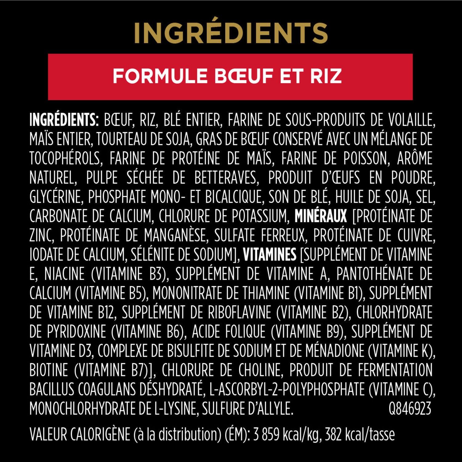 ProPlan - Adulte, Complete Essentials, Boeuf &amp; Riz, Bouchées à la viande