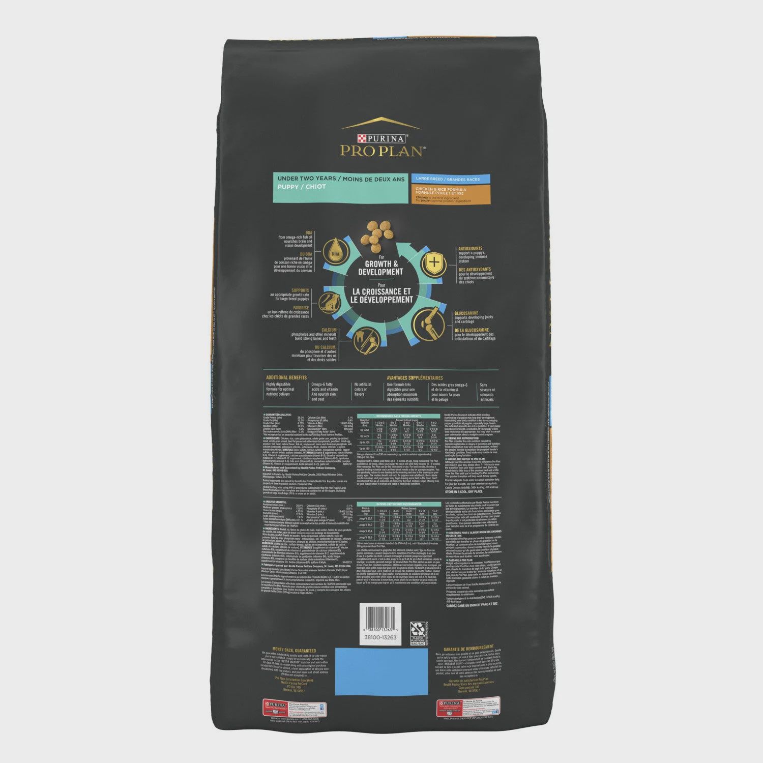 ProPlan - Chiot, Grandes Races, Poulet &amp; Riz 15.4kg