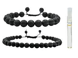 Bye Bugs - Essential Oil Repellent Bracelet with Volcanic Stone and Refill
