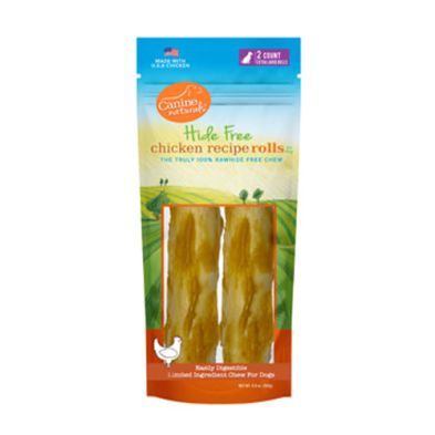 Canine Naturals- Chicken Hide-Free Chew Treat