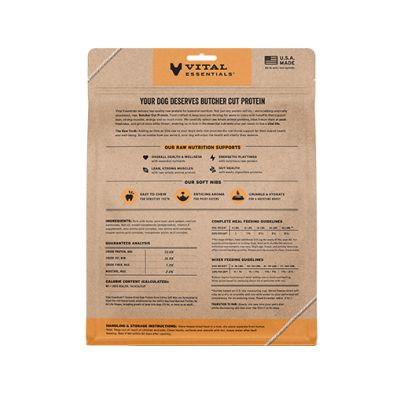 Vital Essentials -Entrée de porc lyophilisé pour chien 14onze