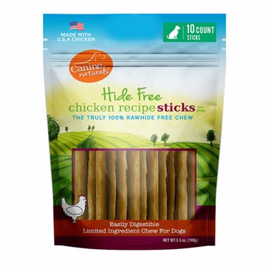 Canine Naturals - Chicken Hide-Free Chew Treat 5-inch