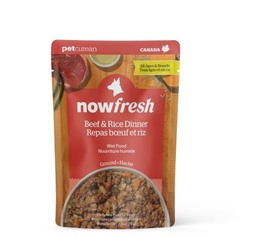 Now Fresh - Pochette humide repas pour chien 2.8oz