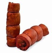 Vrac pour chien-Rouleau de joue de boeuf Large, saveur: Fumé