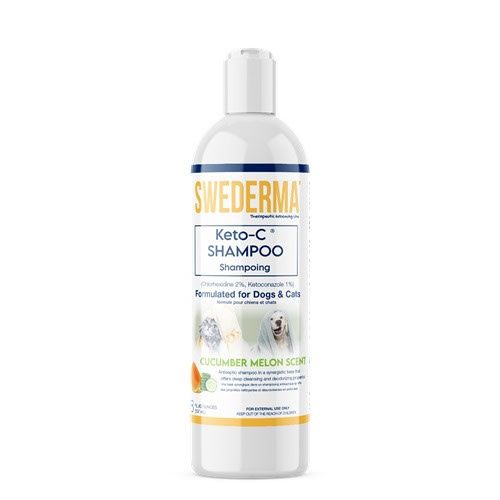 Swederma – Shampoing Keto-C pour chien et chat