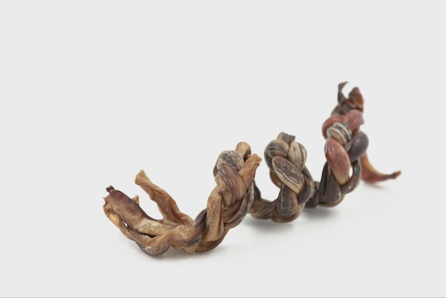 Vrac pour chien - Pizzle de porc spirale tressée