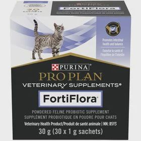 ProPlan - Veterinary Supplements probiotique FortiFlora en Poudre, Amimal: Chat