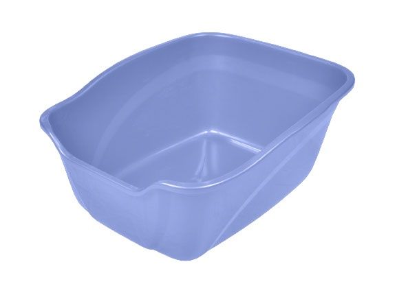 Vanness - Bac à litière géant à côtés élevés couleur assorties