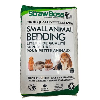 Straw Boss- Litiere pour animaux de paille 40 litres