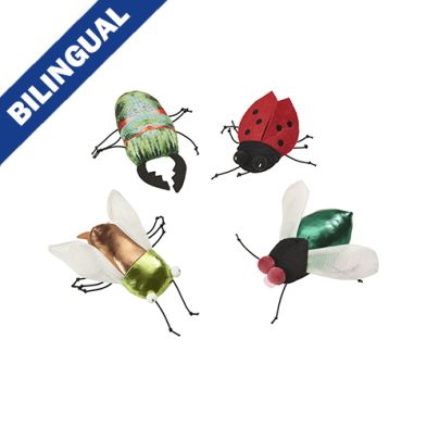 Spot- insects assortie pour chat 5&#39;&#39;