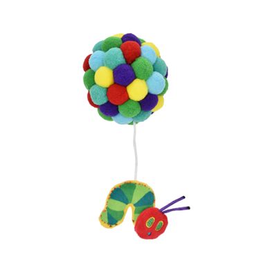 Multipet- Balle pompom &#39;&#39;the very hungry caterpillar&#39;&#39; pour chat