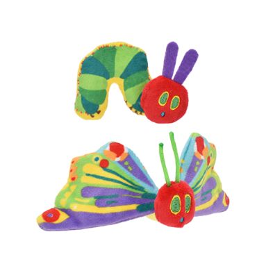 Multipet- &#39;&#39;very hungry caterpillar&#39;&#39; chenil et papillion 2 par paquet