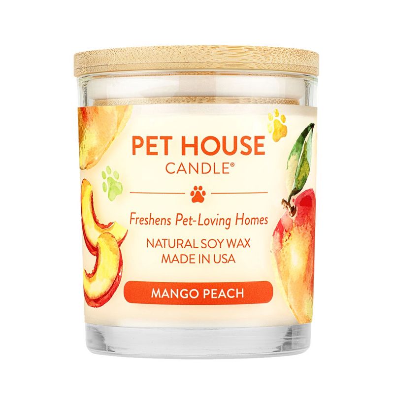 Pet House - Chandelle avec enzyme contre l'odeur, 8.5oz