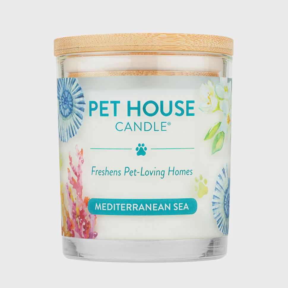 Pet House - Chandelle avec enzyme contre l'odeur, 8.5oz