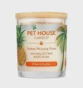 Pet House - Chandelle avec enzyme contre l'odeur, 8.5oz
