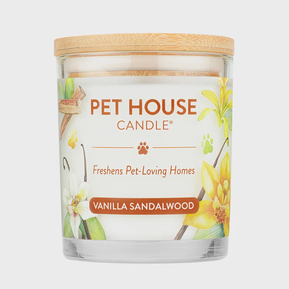 Pet House - Chandelle avec enzyme contre l'odeur, 8.5oz