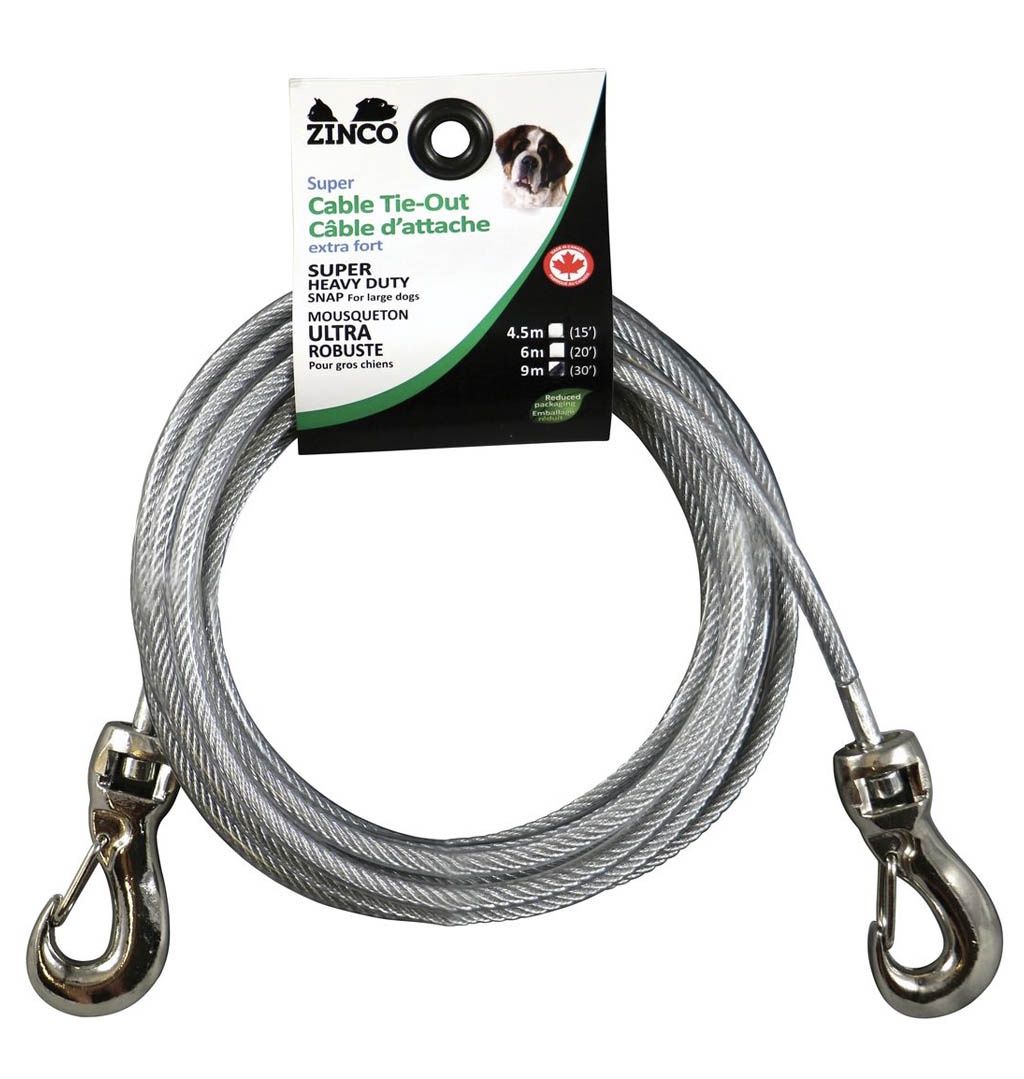 Zinco (Ben-Mor) - Cable d&#39;attache pour l&#39;extérieur