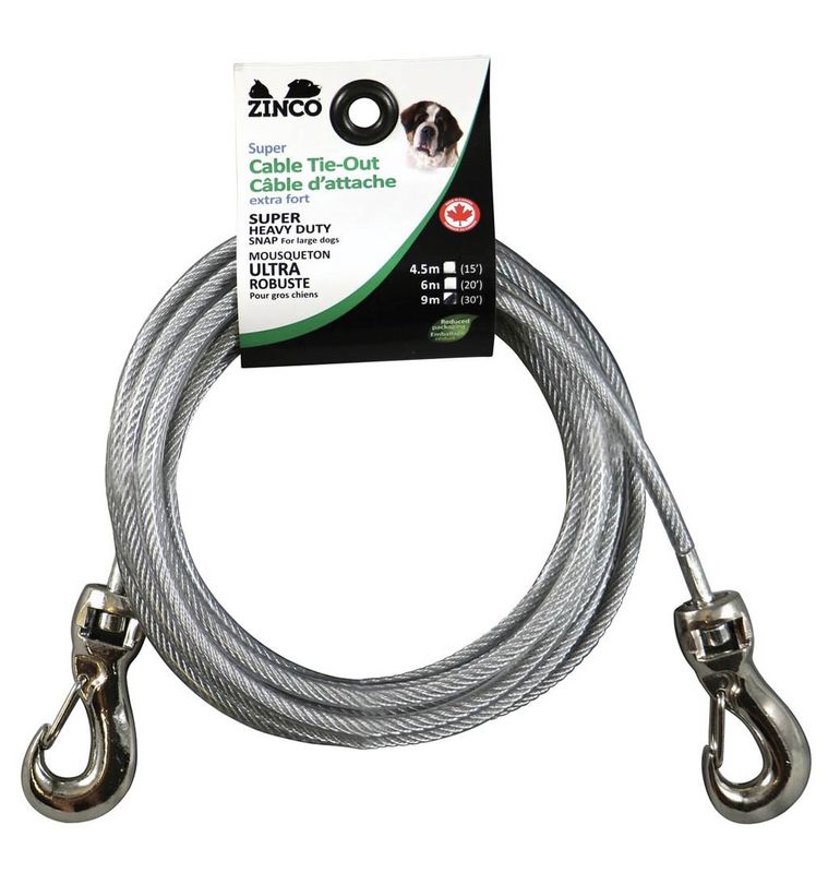 Zinco (Ben-Mor) - Cable d'attache pour l'extérieur