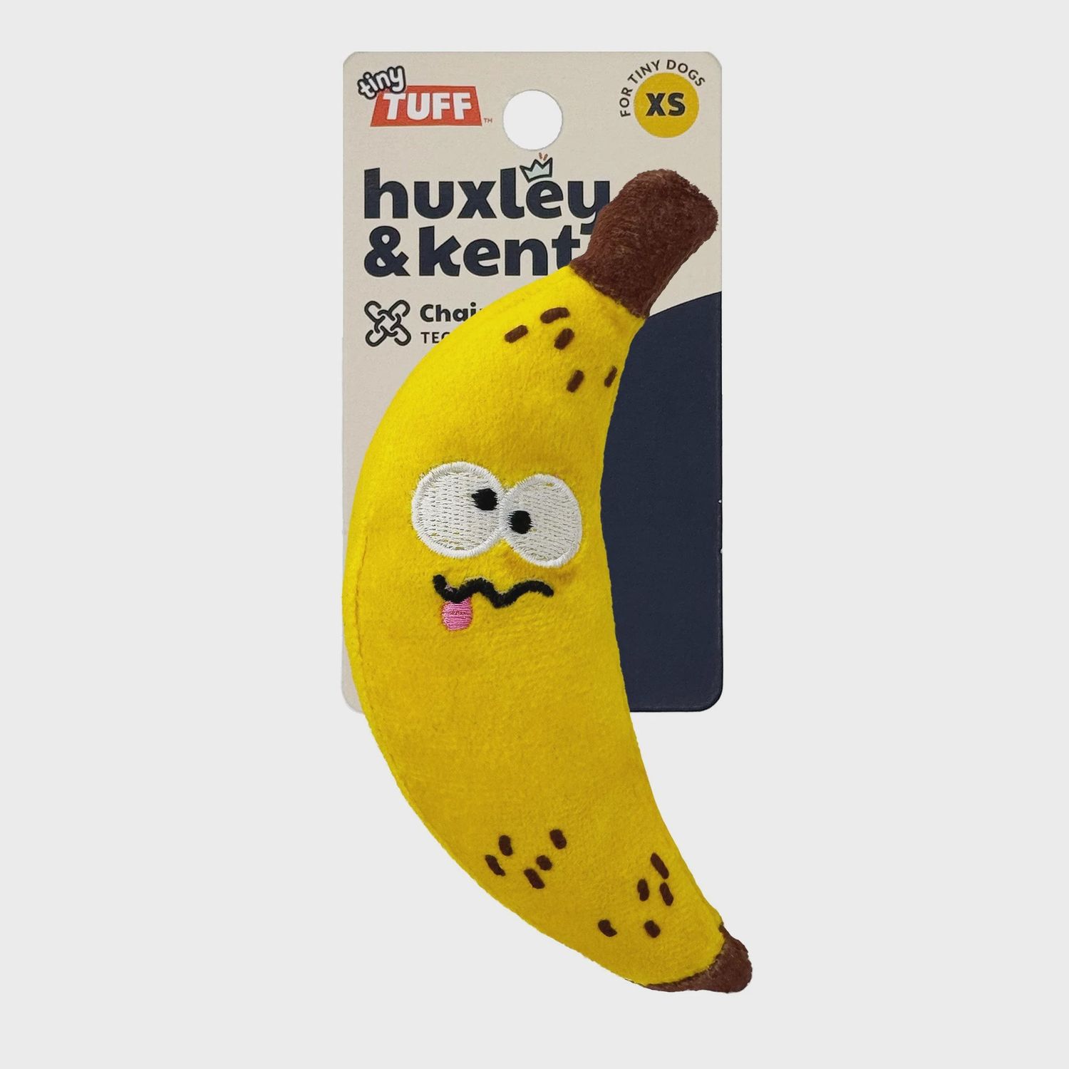 Huxley &amp; Kent - Toy "Tiny Tuff", Banana, 5.5 inches