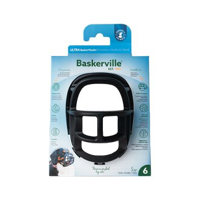Company of Animals - Black Basket Style Muzzle
