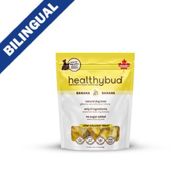 HealthyBud - Dog Treat, Dried Banana Chips 150g