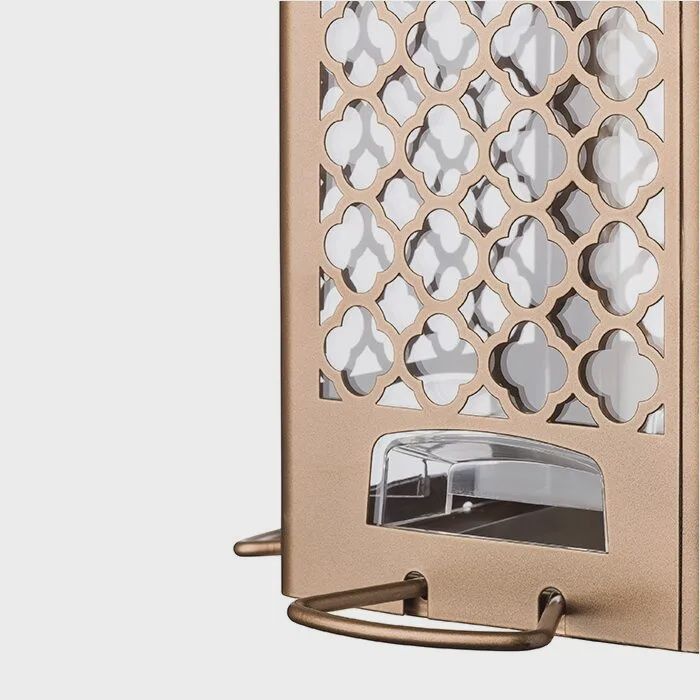 More Birds - Mangeoire trémie métallique