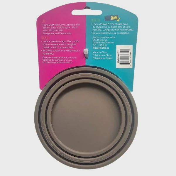 Messy Mutts - Couvercle pour conserve en silicone