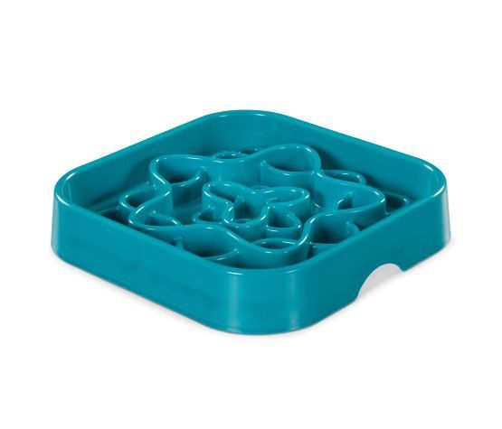 Messy Mutts -Bol ralentisseur carré pour chien