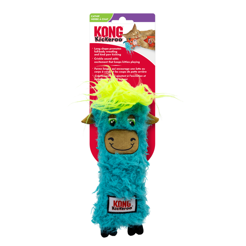 Kong - Kickeroo, Highland Cow, Cat Toy