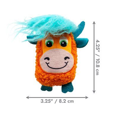 Kong - Scrattles highland cow, jouet pour chat