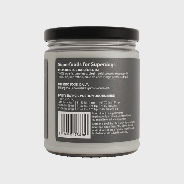 North hound life - Huile de coconut vierge biologique 210gr