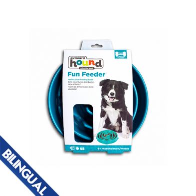 Outward Hound - fun feeder,  bol  ralentisseur