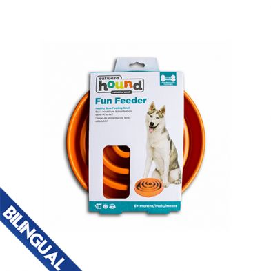 Outward Hound - fun feeder,  bol  ralentisseur