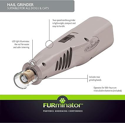 Furminator - Professional Cordless Nail Grinder