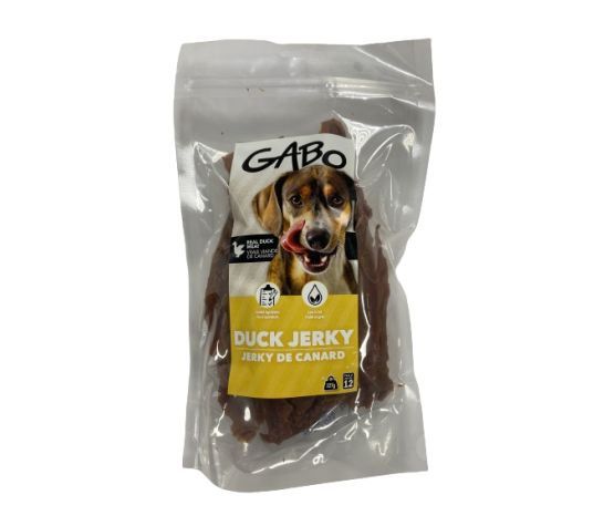 Gabo - Duck Jerky Dog Treats, format: 227g