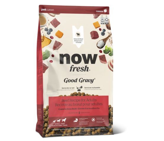 Petcurean Now Fresh Good Gravy Aux Grains Anciens Pour Chien Boeuf, format: 3.5lbs