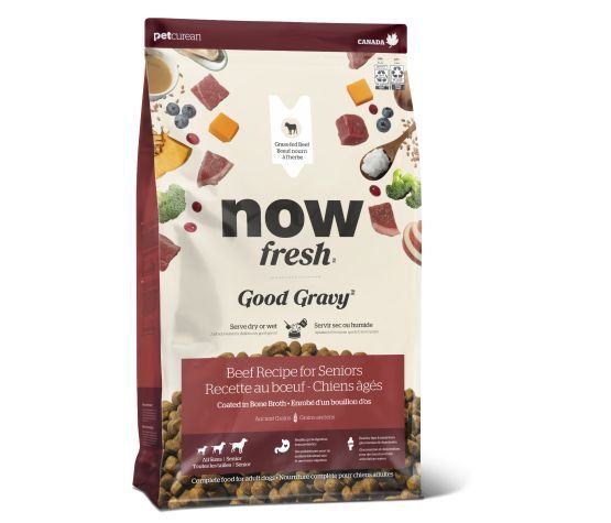 Petcurean Now Fresh Good Gravy Aux Grains Anciens Pour Chien âgé Boeuf, format: 3.5lbs