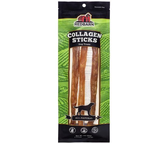 RedBarn -Bâtonnet De Collagène 12", Grand, Sac De 3 Unités